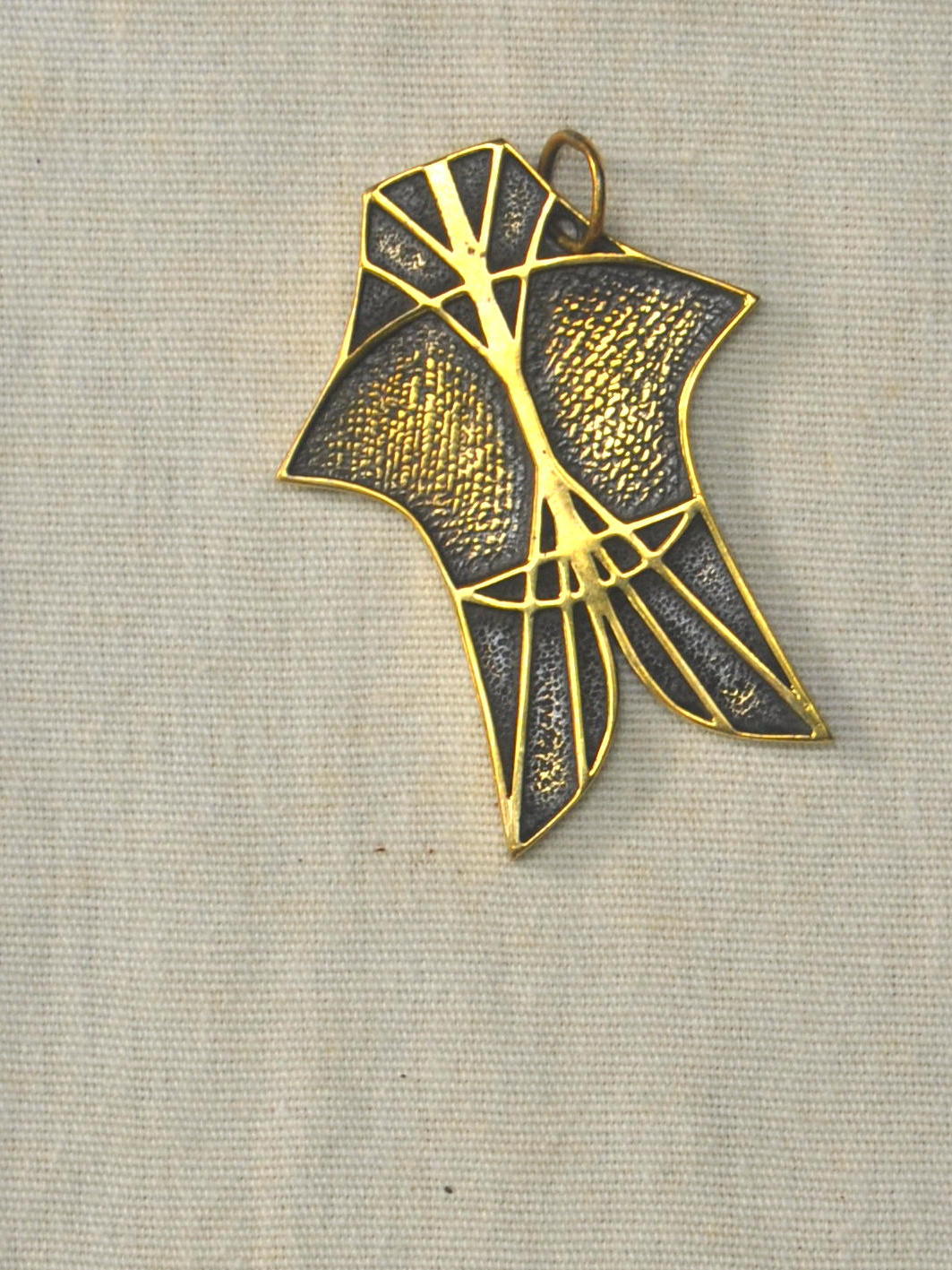 Brass Bebean Pendant