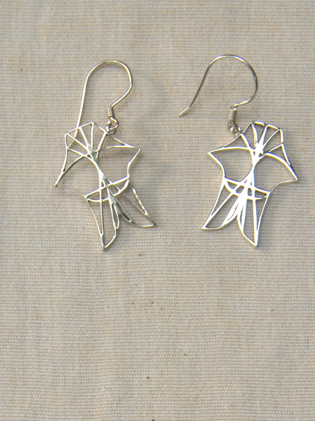 Silver Bebean Earring - Frame